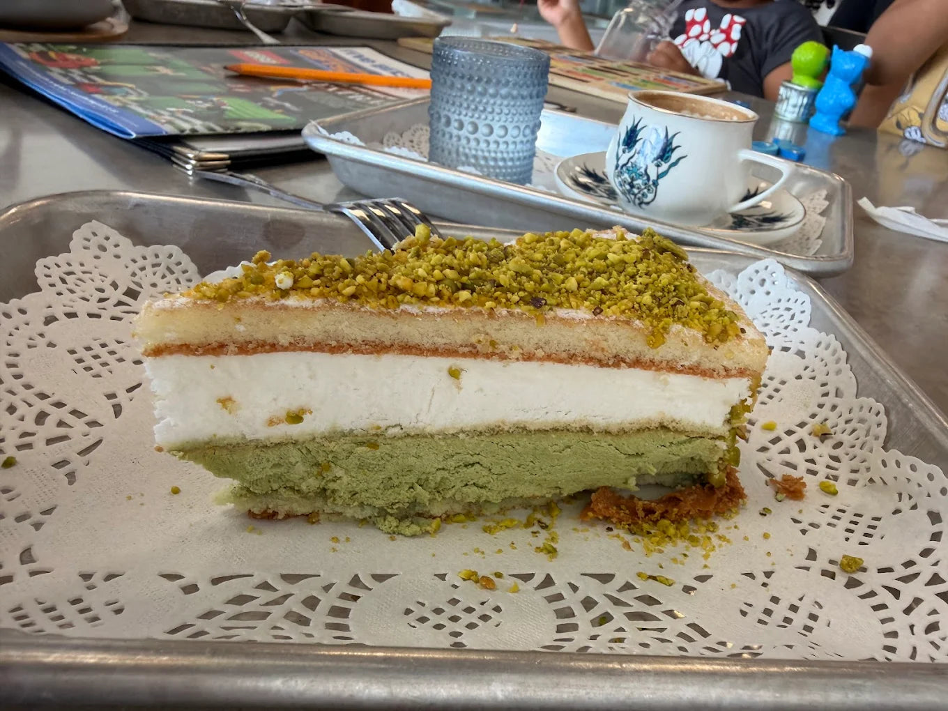 Pistachio Ricotta Cake