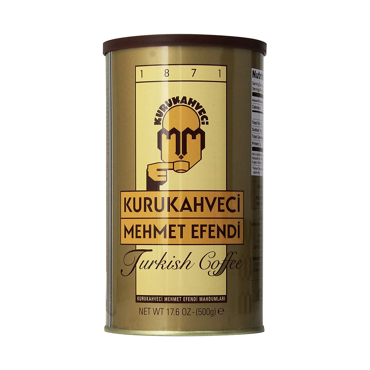 Kurukahveci Mehmet Efendi Turkish Coffee, 17.6 Ounce (Pack of 1)