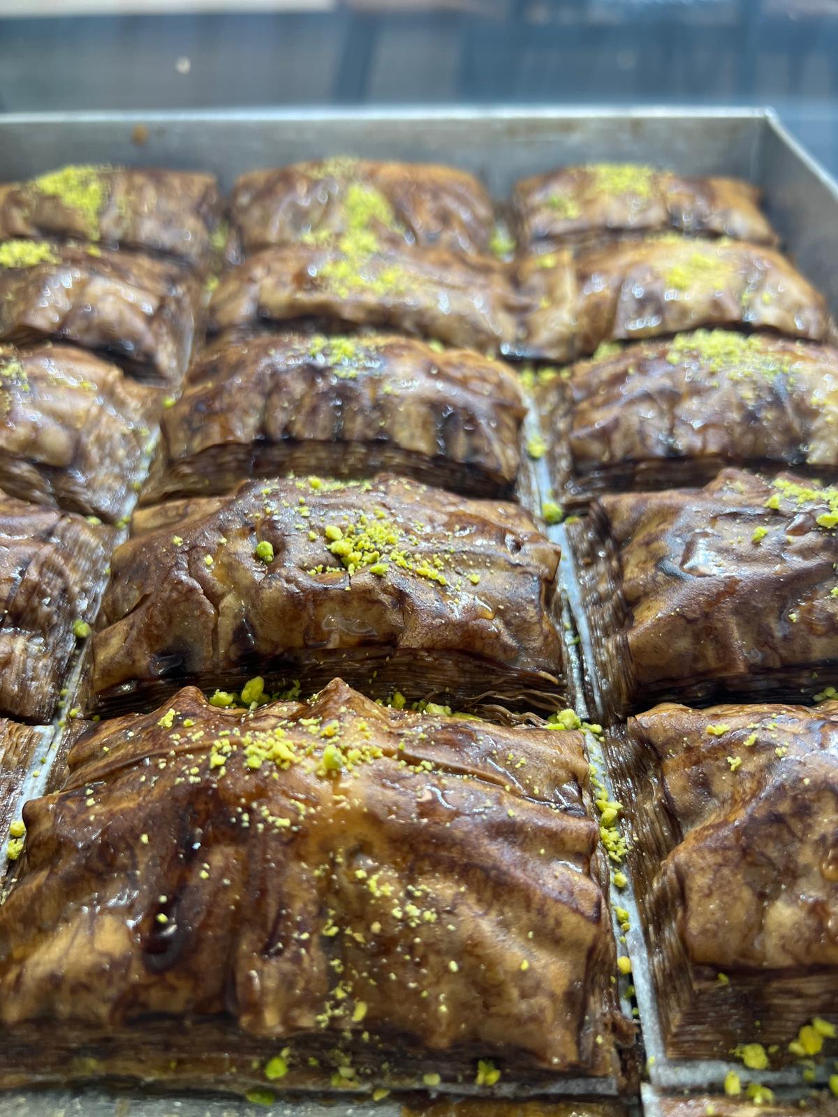 Dubai Chocolate Baklava 5 lb. Fresh Baked