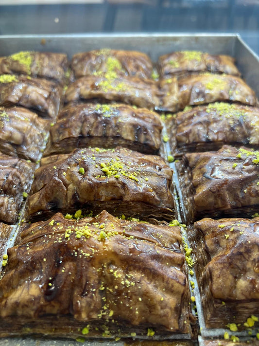 Dubai Chocolate Baklava 5 lb. Fresh Baked