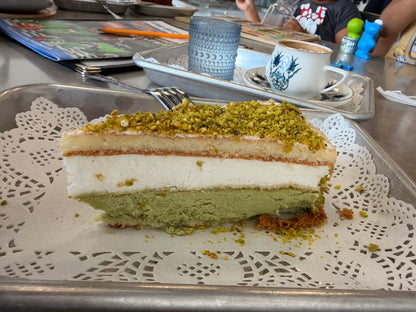 Pistachio Ricotta Cake