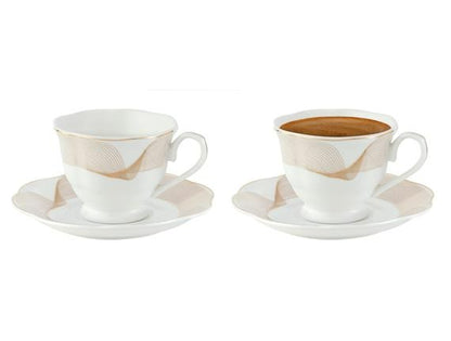 Traditional Turkish Coffee Cups Set MC113 ( 2 set 4 pieces )